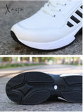 Xajzpa - Men’s Pu Leather Autumn Shoes Boys Casual Sneakers Man Tennis Fashion Men White Trainers