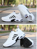 Xajzpa - Men’s Pu Leather Autumn Shoes Boys Casual Sneakers Man Tennis Fashion Men White Trainers