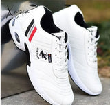 Xajzpa - Men’s Pu Leather Autumn Shoes Boys Casual Sneakers Man Tennis Fashion Men White Trainers