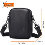 Xajzpa - Men’s Purse Shoulder Bag Small Messenger Bags Men Travel Crossbody Handbags New Fashion