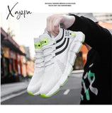 Xajzpa - Men’s Sneakers Mesh Breathable Running Shoes Male Light Non-Slip Classic Sports Casual