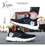 Xajzpa - Men’s Sneakers Mesh Breathable Running Shoes Male Light Non-Slip Classic Sports Casual