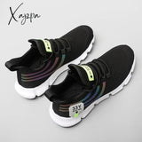 Xajzpa - Men’s Sneakers Mesh Breathable Running Shoes Male Light Non-Slip Classic Sports Casual