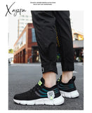 Xajzpa - Men’s Sneakers Mesh Breathable Running Shoes Male Light Non-Slip Classic Sports Casual