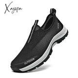 Xajzpa - Men’s Vulcanize Shoe Sneakers Summer Mesh Casual Shoes Breathable Rubber Non-Slip