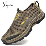 Xajzpa - Mesh Men Casual Shoes Summer Outdoor Water Sneakers Trainers Non-Slip Climbing Hiking