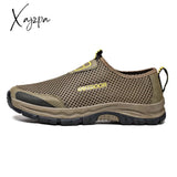 Xajzpa - Mesh Men Casual Shoes Summer Outdoor Water Sneakers Trainers Non-Slip Climbing Hiking