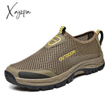 Xajzpa - Mesh Men Casual Shoes Summer Outdoor Water Sneakers Trainers Non-Slip Climbing Hiking