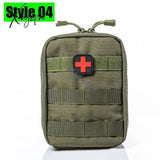 Xajzpa - Military Edc Tactical Bag Waist Belt Pack Hunting Vest Emergency Tools Outdoor Medical