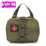 Xajzpa - Military Edc Tactical Bag Waist Belt Pack Hunting Vest Emergency Tools Outdoor Medical