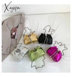 Xajzpa - Mini Crocodile Embossed Bucket Bag Drawstring Crossbody Shoulder & Purse For Women Bags