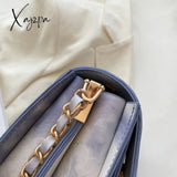 Xajzpa - Mini Messenger Bag Female Fashion Gradient Color Tote Luxury Leather Purses And Handbags