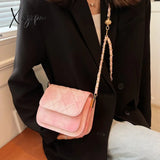 Xajzpa - Mini Messenger Bag Female Fashion Gradient Color Tote Luxury Leather Purses And Handbags
