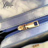 Xajzpa - Mini Messenger Bag Female Fashion Gradient Color Tote Luxury Leather Purses And Handbags