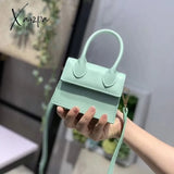 Xajzpa - Mini Small Square Bag Fashion New Quality Pu Leather Women’s Handbag Crocodile Pattern