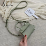 Xajzpa - Mini Small Square Bag Fashion New Quality Pu Leather Women’s Handbag Crocodile Pattern