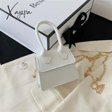 Xajzpa - Mini Small Square Bag Fashion New Quality Pu Leather Women’s Handbag Crocodile Pattern