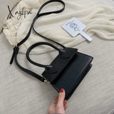 Xajzpa - Mini Small Square Bag Fashion New Quality Pu Leather Women’s Handbag Crocodile Pattern