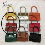 Xajzpa - Mini Small Square Bag Fashion New Quality Pu Leather Women’s Handbag Crocodile Pattern