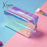 Xajzpa - Miyahouse Laser Cosmetic Bag Women Makeup Case Pvc Transparent Beauty Organizer Pouch