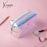 Xajzpa - Miyahouse Laser Cosmetic Bag Women Makeup Case Pvc Transparent Beauty Organizer Pouch