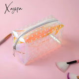 Xajzpa - Miyahouse Laser Cosmetic Bag Women Makeup Case Pvc Transparent Beauty Organizer Pouch