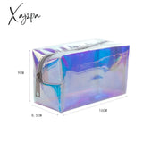 Xajzpa - Miyahouse Laser Cosmetic Bag Women Makeup Case Pvc Transparent Beauty Organizer Pouch