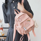 Xajzpa - Multi-Purpose Trendy Small Backpack Women Ins Tooling Cute School Bag For Teenage Girls