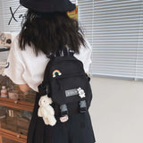 Xajzpa - Multi-Purpose Trendy Small Backpack Women Ins Tooling Cute School Bag For Teenage Girls