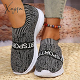 Xajzpa - Multicolor Casual Sportswear Patchwork Letter Printing Round Comfortable Out Door Sport