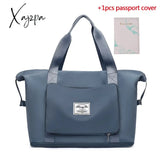 Xajzpa - Multifunctional Women Travel Bags New Large Capacity Folding Waterproof Tote Handbag