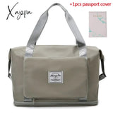 Xajzpa - Multifunctional Women Travel Bags New Large Capacity Folding Waterproof Tote Handbag