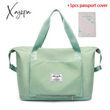 Xajzpa - Multifunctional Women Travel Bags New Large Capacity Folding Waterproof Tote Handbag