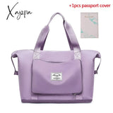 Xajzpa - Multifunctional Women Travel Bags New Large Capacity Folding Waterproof Tote Handbag