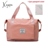 Xajzpa - Multifunctional Women Travel Bags New Large Capacity Folding Waterproof Tote Handbag