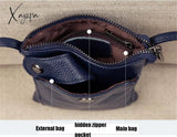 Xajzpa - New Arrival Women Shoulder Bag Genuine Leather Softness Small Crossbody Bags For Woman