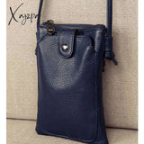 Xajzpa - New Arrival Women Shoulder Bag Genuine Leather Softness Small Crossbody Bags For Woman