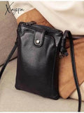 Xajzpa - New Arrival Women Shoulder Bag Genuine Leather Softness Small Crossbody Bags For Woman