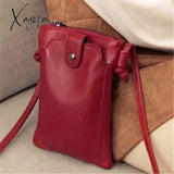 Xajzpa - New Arrival Women Shoulder Bag Genuine Leather Softness Small Crossbody Bags For Woman