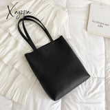 Xajzpa - New Bag Women Fashion Simple Shoulder Bags Korean Style Large-Capacity Luxury Tote For