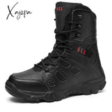 Xajzpa - New Big Size 39-48 Military Boots Outdoor Men Special Force Desert Tactical Comfortable