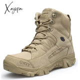 Xajzpa - New Big Size 39-48 Military Boots Outdoor Men Special Force Desert Tactical Comfortable