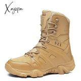 Xajzpa - New Big Size 39-48 Military Boots Outdoor Men Special Force Desert Tactical Comfortable