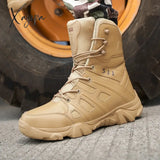 Xajzpa - New Big Size 39-48 Military Boots Outdoor Men Special Force Desert Tactical Comfortable