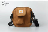 Xajzpa - New Carhartt Pouch Bag Men And Women Tooling Canvas Small Square Fashion Shoulder For