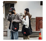 Xajzpa - New Chest Bag Men Functional Vest Korea Harajuku Street Style Large Capacity Crossbody For