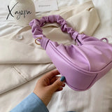 Jsvery New Design Solid Color PU Leather Crossbody Bags For Women  Fashion Shoulder Handbags Female Travel Totes jsvery