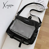 Xajzpa - New Fashion Ita Bag Backpack Clear Pocket For Women Large Capacity Girls Transparent