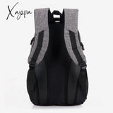 Xajzpa - New Fashion Men’s Backpack Bag Male Polyester Laptop Computer Bags High School Student