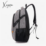 Xajzpa - New Fashion Men’s Backpack Bag Male Polyester Laptop Computer Bags High School Student